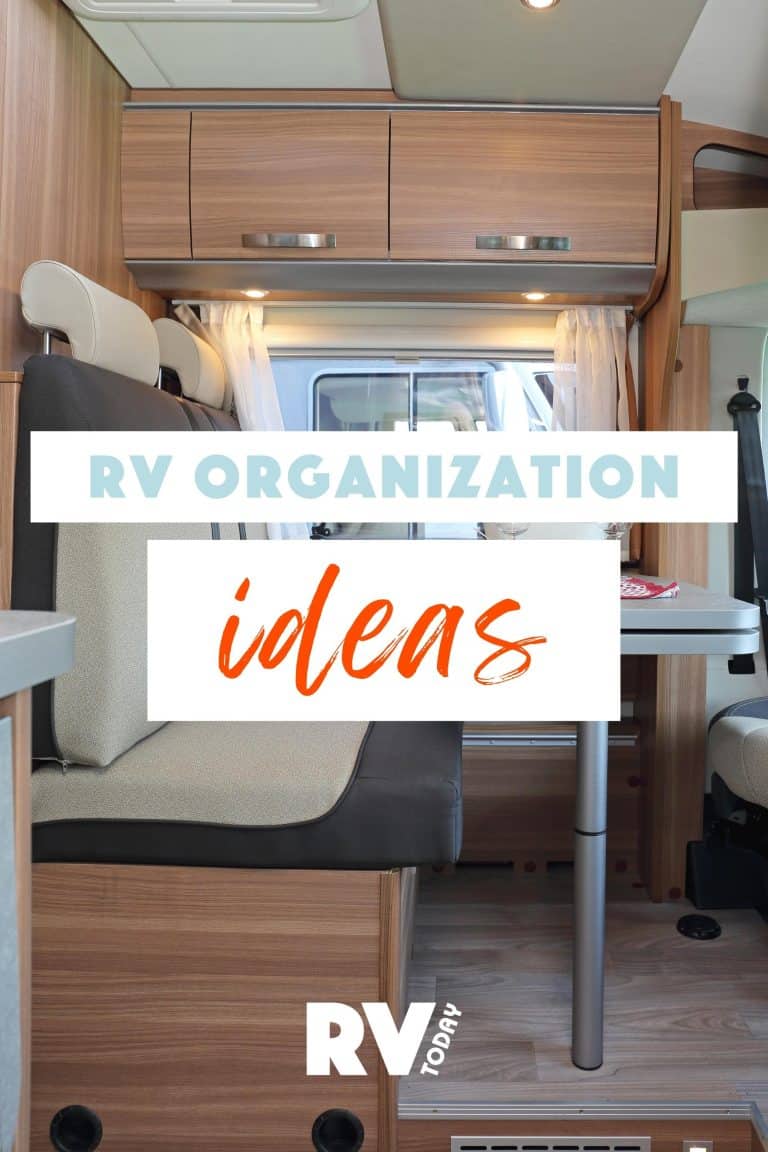 RV Organization Ideas - RV Storage Ideas | Pinnable Image | RV Today