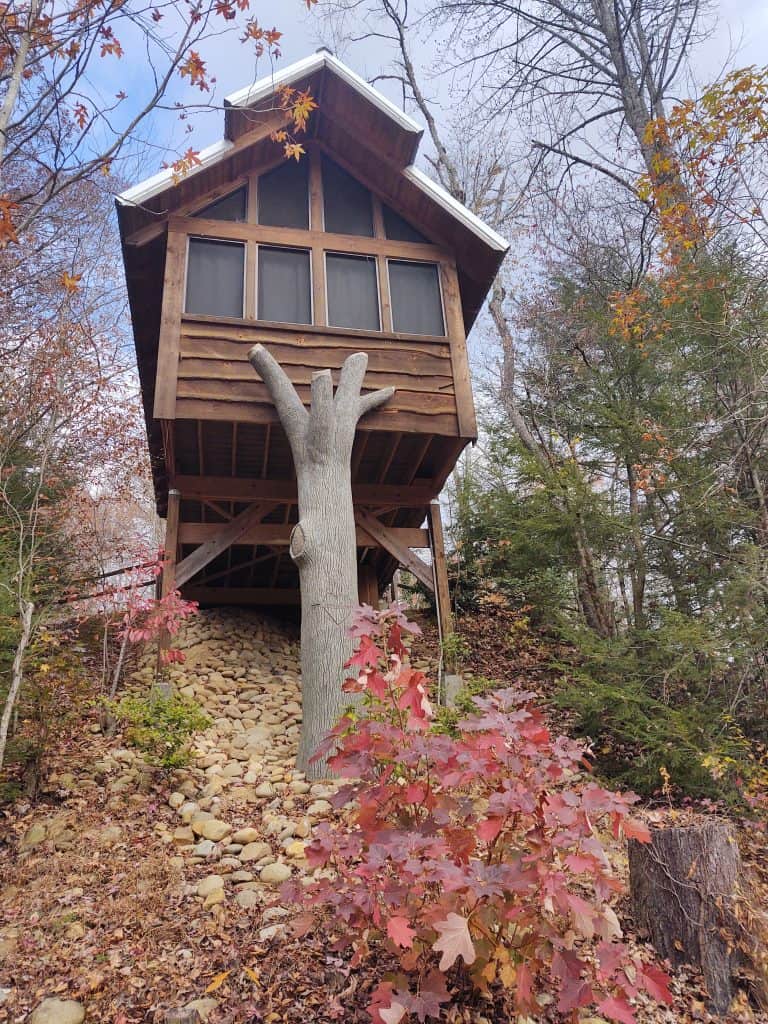 Things to do in the Smoky Mountains include treehouse camping | Photo: Jamie May | RV Today