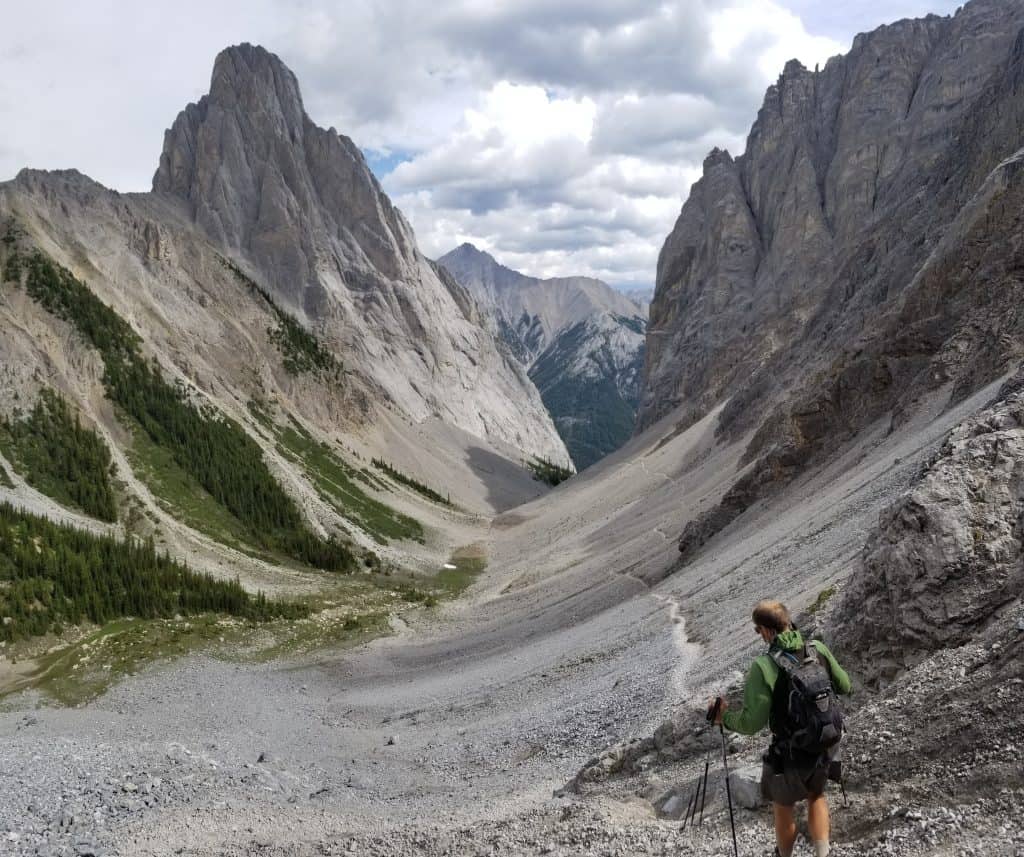 Hiking in Canada while boondocking nearby | Photo: Jess Stiles | RV Today