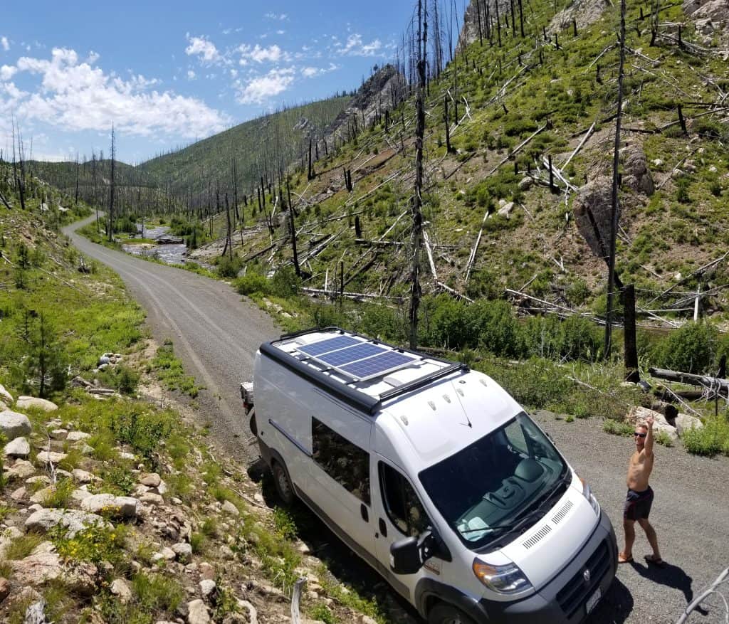 Searching for hot springs in Idaho while boondocking | Photo: Jess Stiles | RV Today