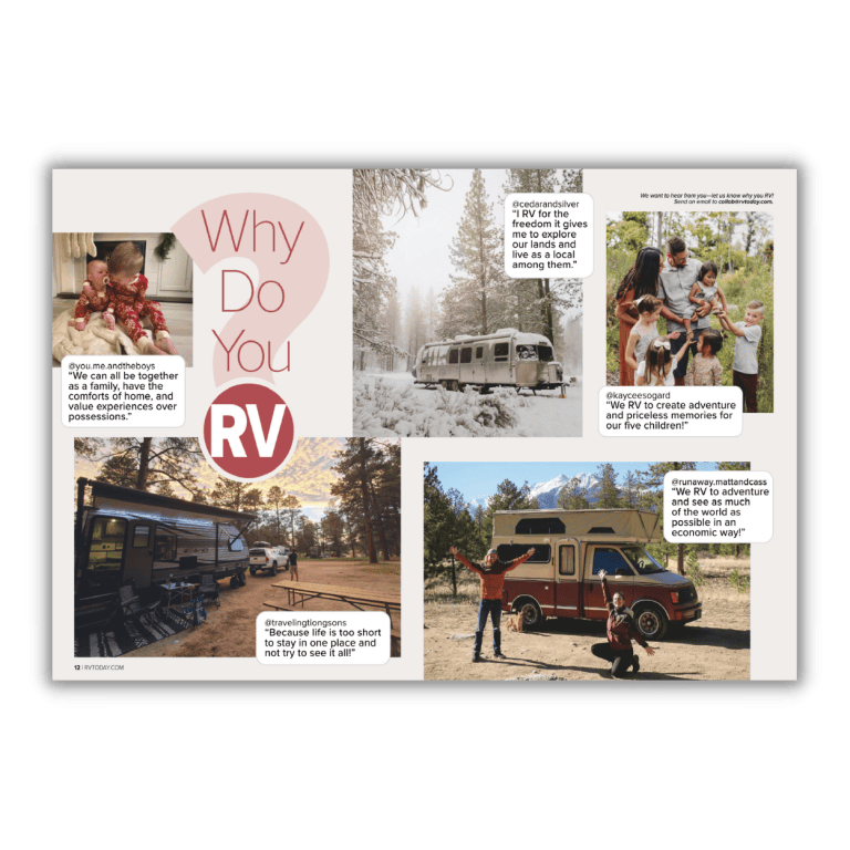 RVs of all shapes and sizes in RV Today magazine | RV Today
