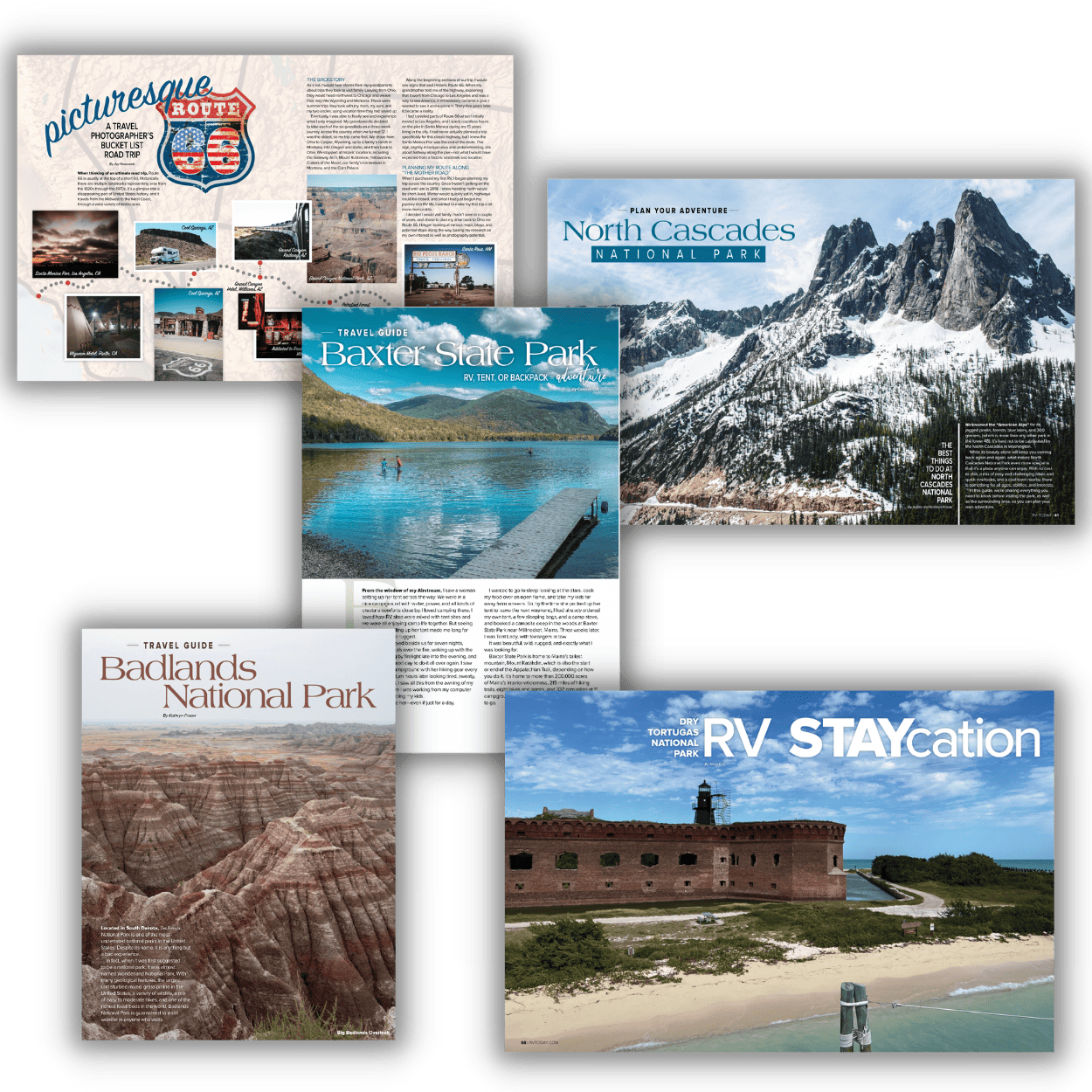 Stories in RV Today magazine of places to visit | RV Today
