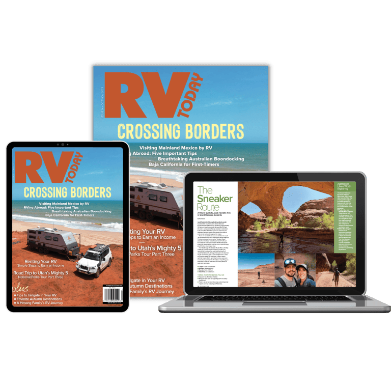 RV camping - RVing life magazine in print, digital and the web | new issue out October 1, 2023 | RV Today