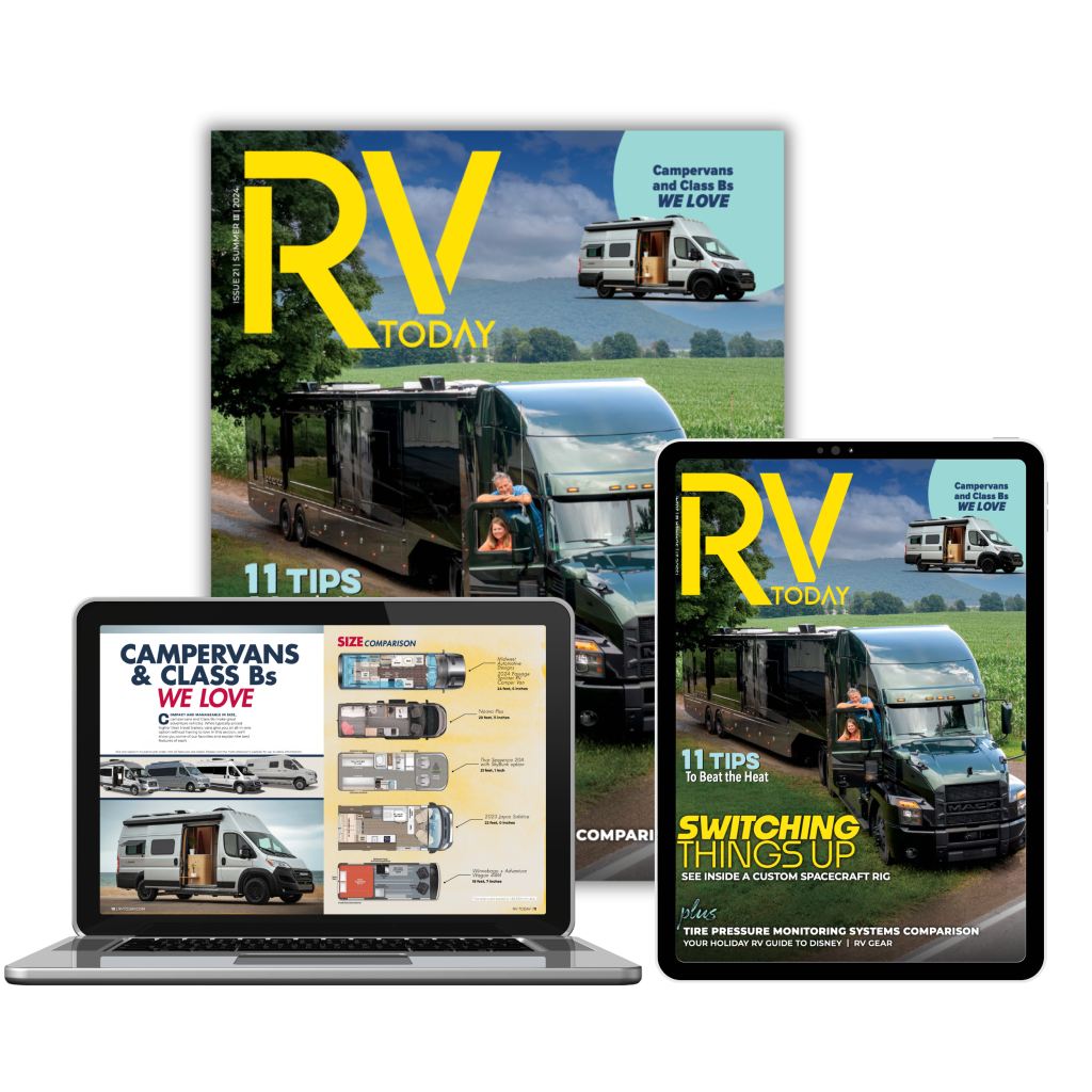 RV camping - RVing life magazine in print, digital and the web | new issue out August 15, 2024 | RV Today