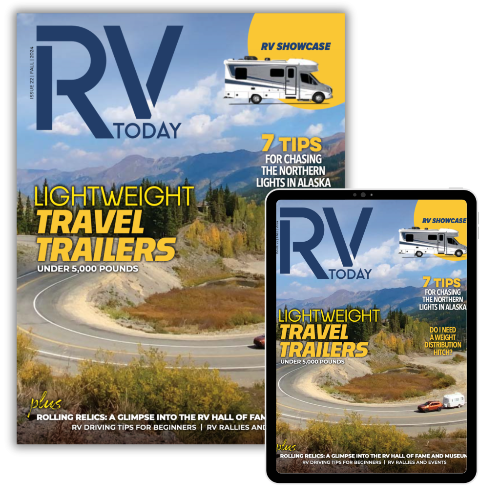 RV Today magazine cover in print and digital | RV Today Magazine