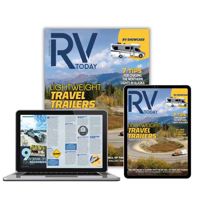 RV camping - RVing life magazine in print, digital and the web | new issue out October 1, 2024 | RV Today