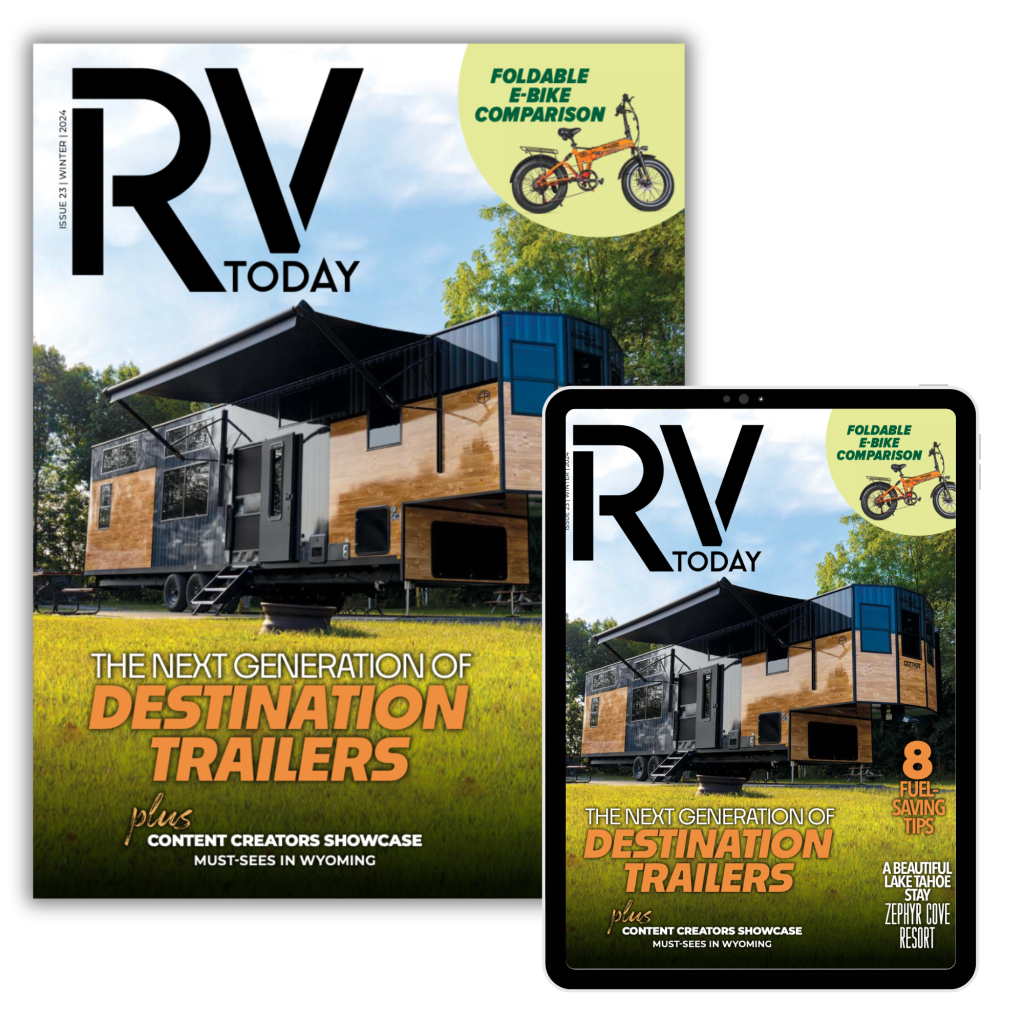 RV Today magazine cover in print and digital | RV Today Magazine