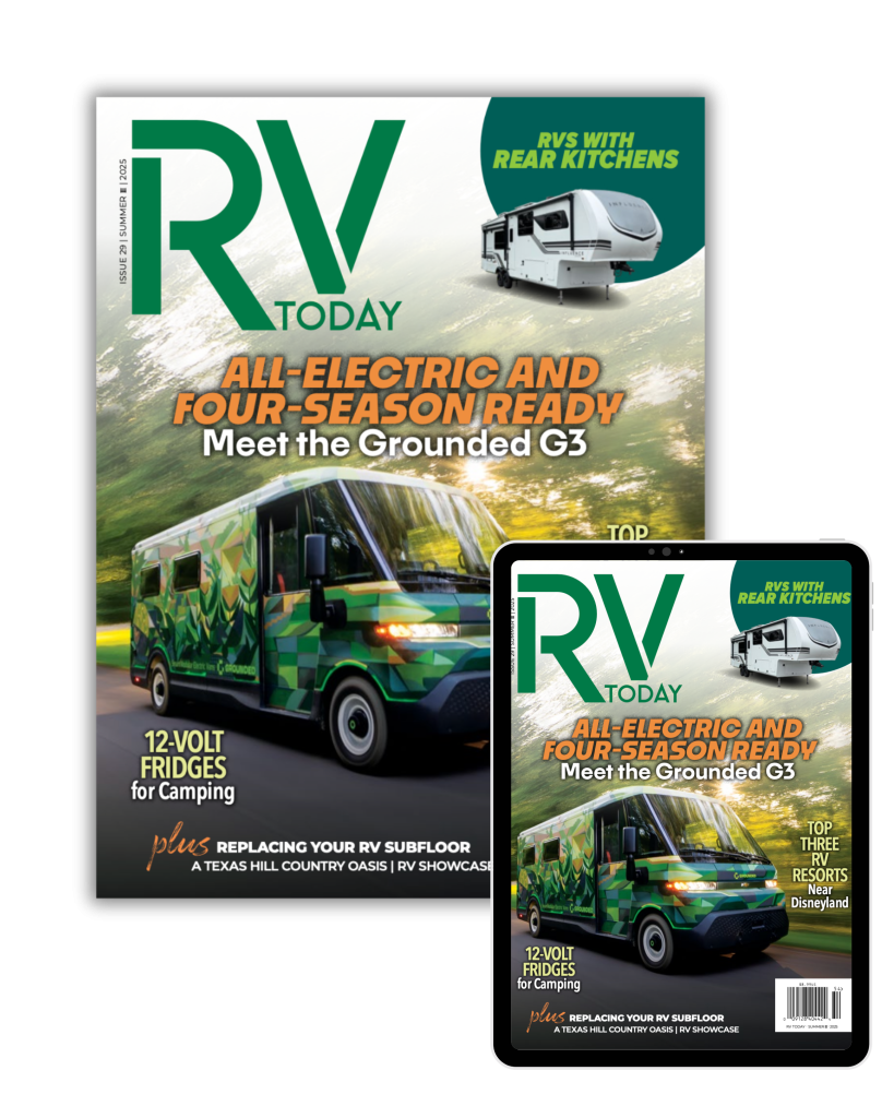 RV Today magazine cover in print and digital | RV Today Magazine