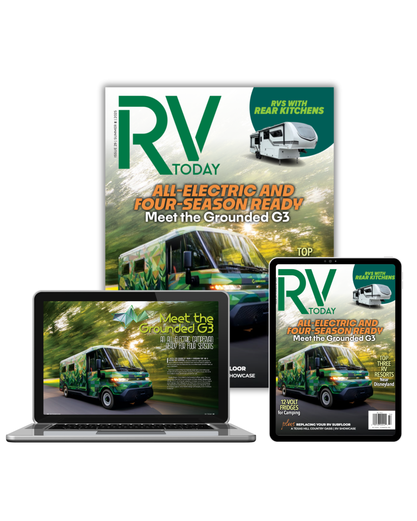 RV camping - RVing life magazine in print, digital and the web | new issue out August 15, 2025 | RV Today