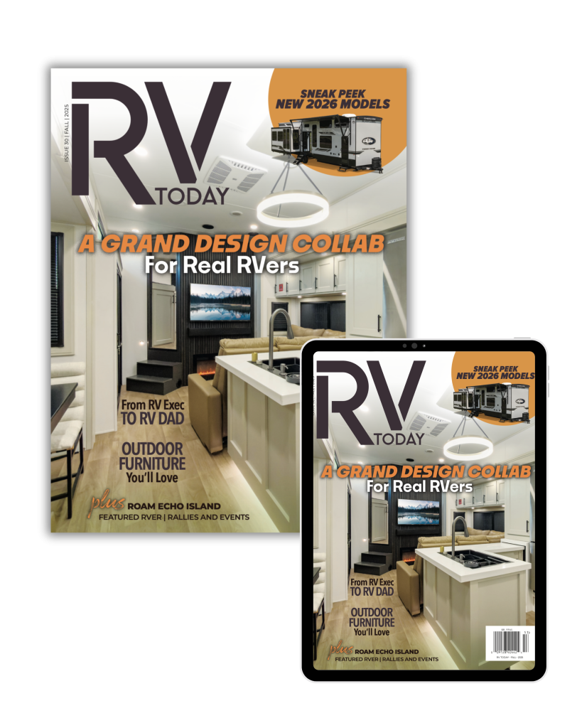RV Today magazine cover in print and digital | RV Today Magazine